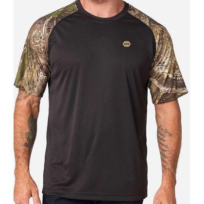 20-RT2103, Small, Camo/Black, Left Chest, NAPA Bolt - Full Color.